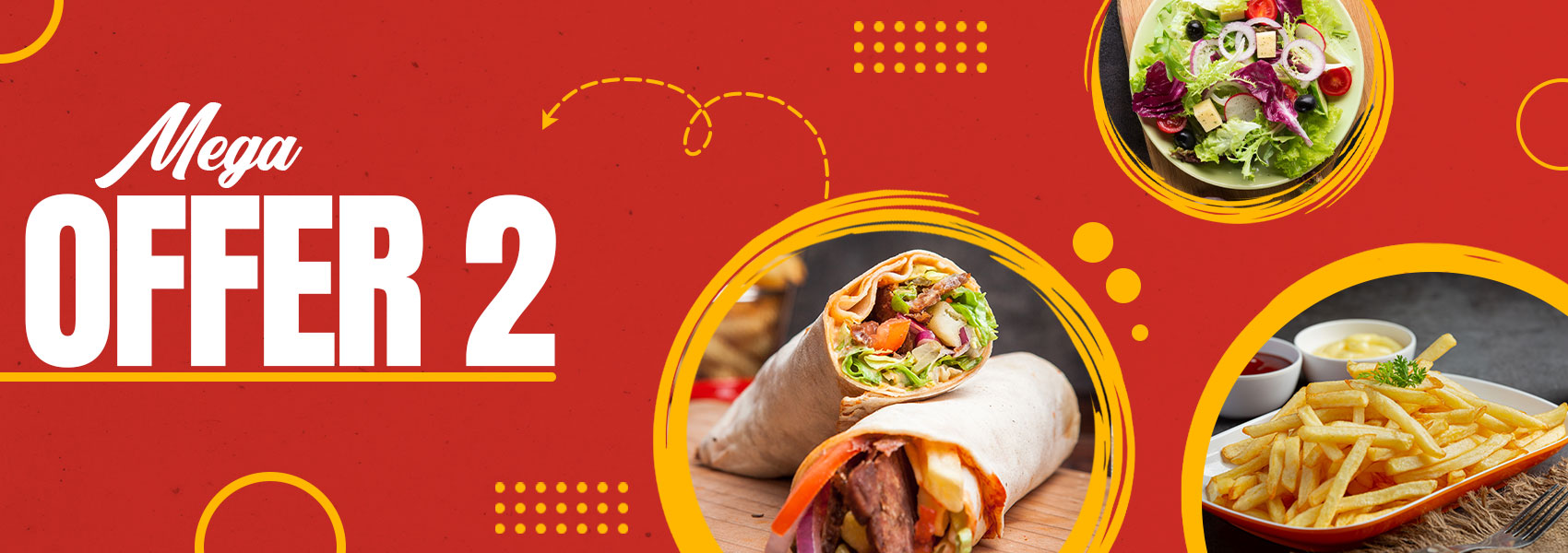 pizza banner Chick Pizz FastFood Restaurant